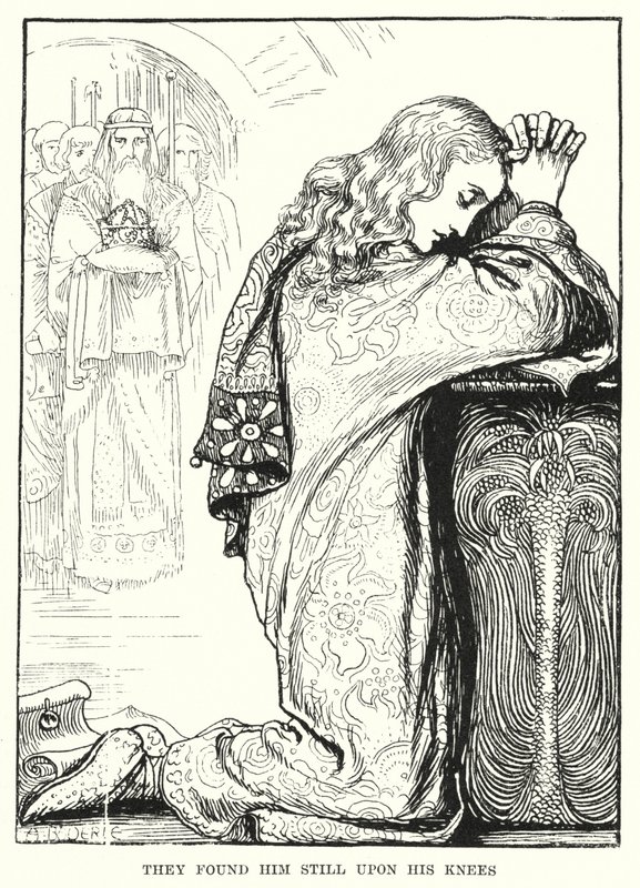 Lo trovarono ancora in ginocchio da Amelia M. (attr.to) Bowerley or Bauerle
