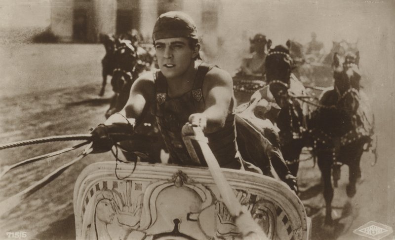 Ramon Novarro nel film Ben Hur (1925) da American Photographer
