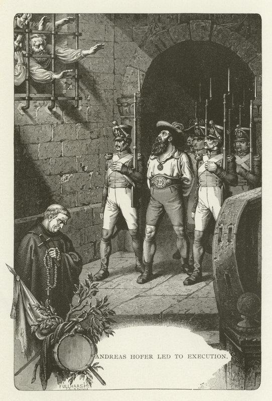 Andreas Hofer condotto all