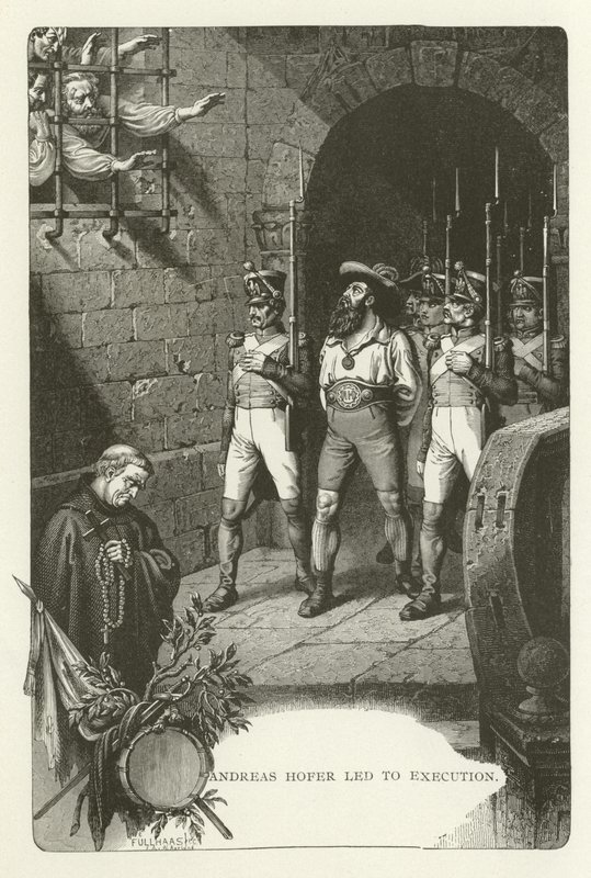 Andreas Hofer condotto all
