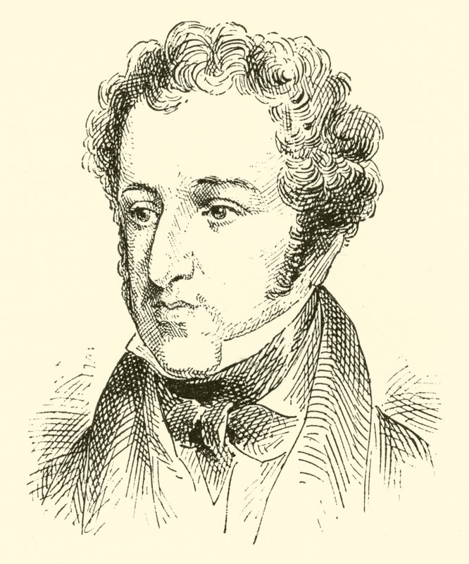 Sir Henry Rowley Bishop, 1786-1855 da American School