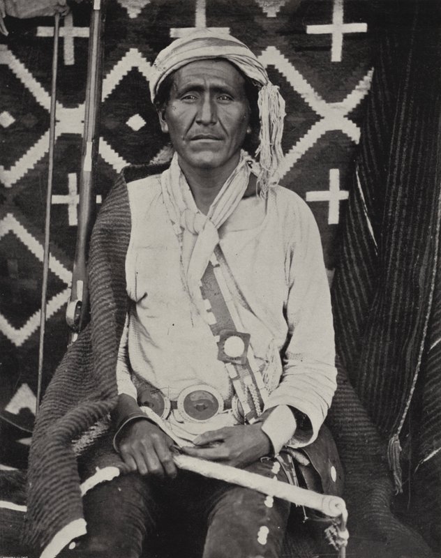 Un indiano Navajoe da American Photographer (after)