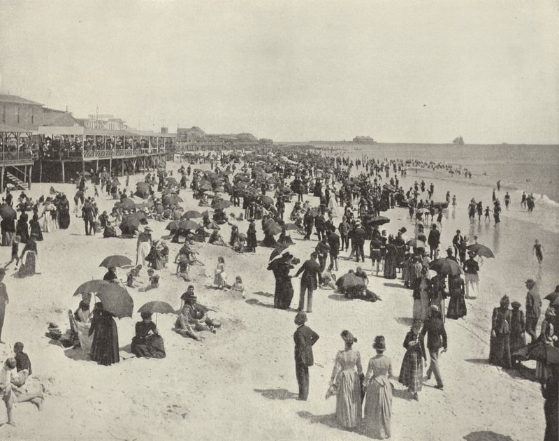 Spiaggia di Atlantic City, New Jersey da American Photographer (after)