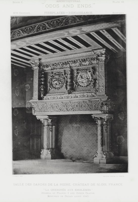 Camino: Sala delle Guardie della Regina, Chateau De Blois, Francia (foto in b/n) da American Photographer (after)