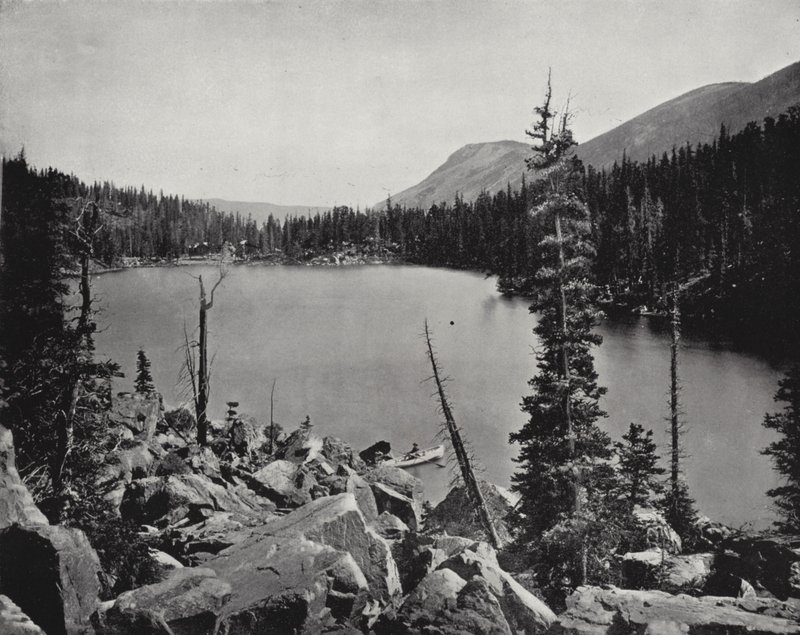Lago Verde, Colorado (foto in b/n) da American Photographer (after)