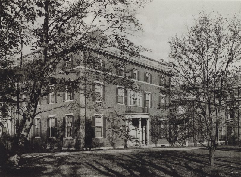 Università di Harvard: Residenza del Presidente Lowell da American Photographer (after)