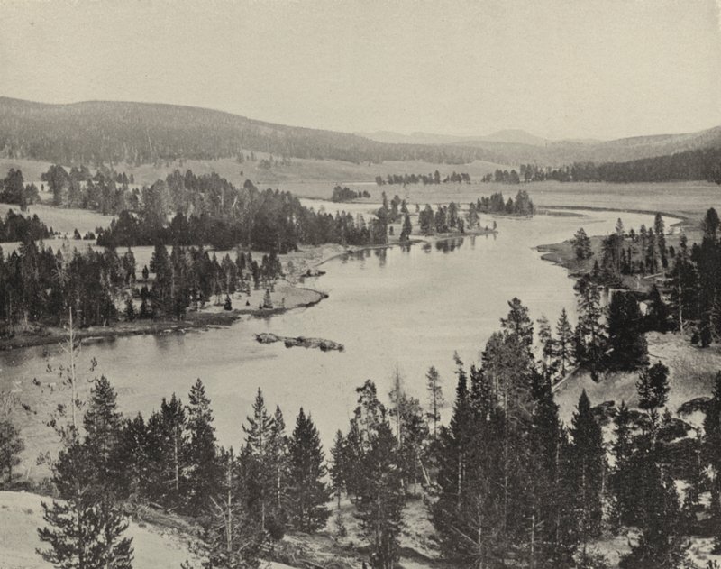 Hayden Valley, Parco Nazionale di Yellowstone da American Photographer (after)