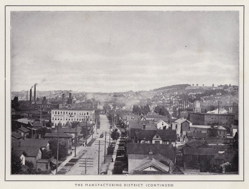 Jamestown, NY: Il Distretto Industriale da American Photographer (after)