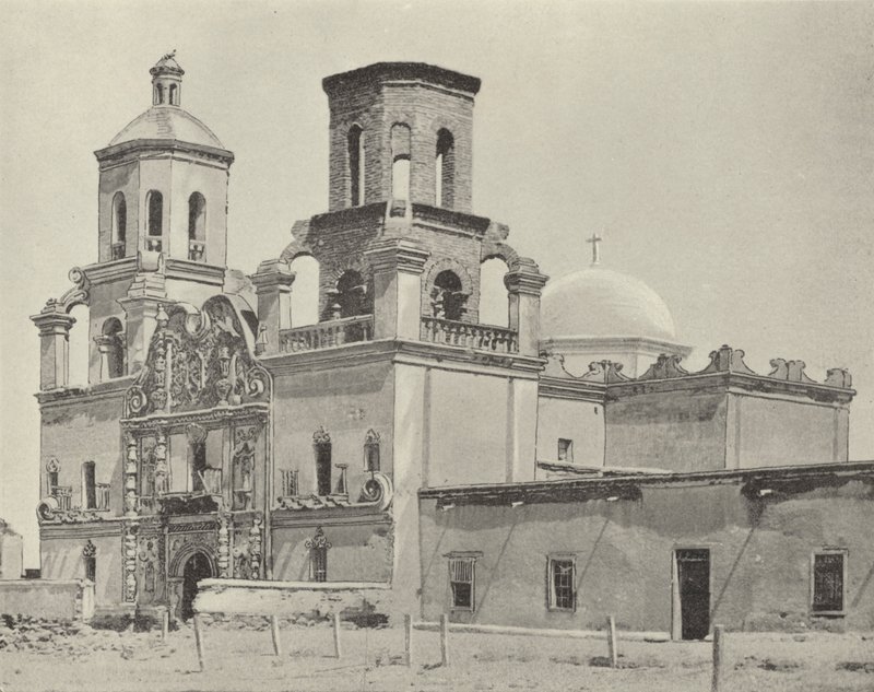 Missione San Xavier Del Bac, Arizona da American Photographer (after)