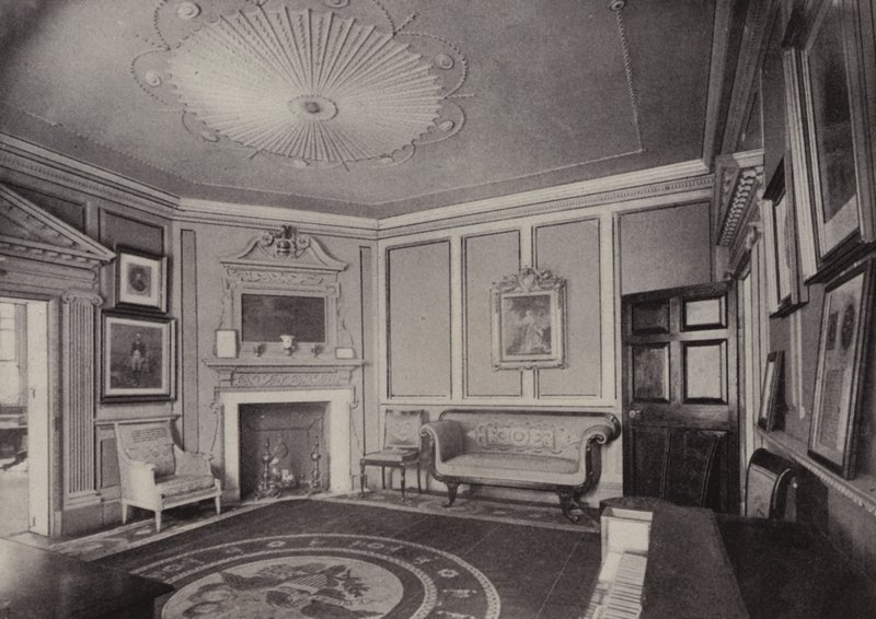 Mount Vernon: Salone Ovest da American Photographer (after)