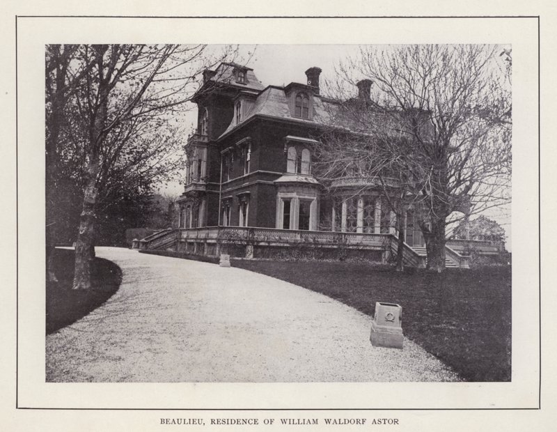Newport, Rhode Island: Beaulieu, Residenza di William Waldorf Astor da American Photographer (after)
