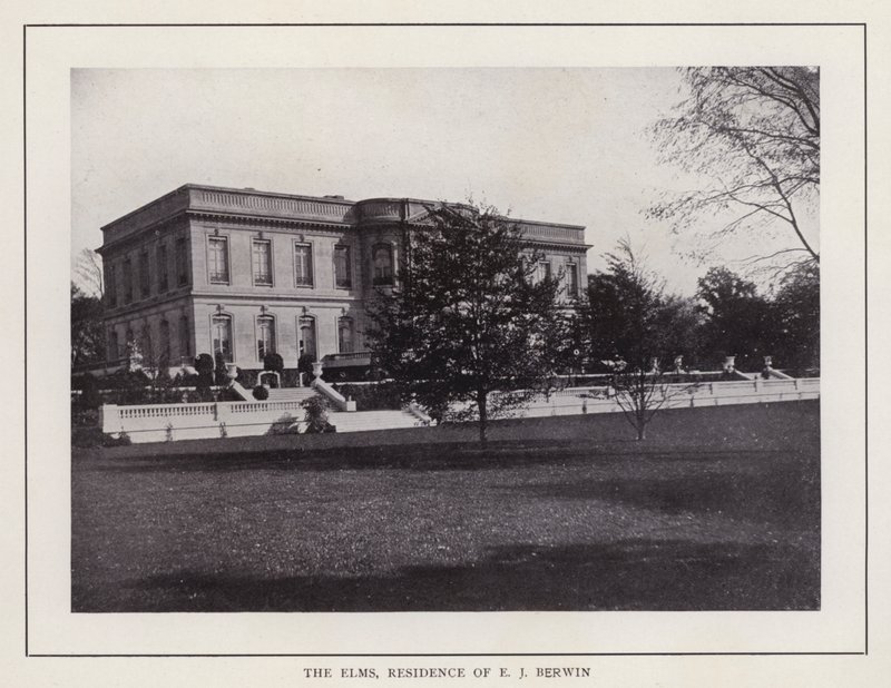 Newport, Rhode Island: The Elms, Residenza di E J Berwin da American Photographer (after)