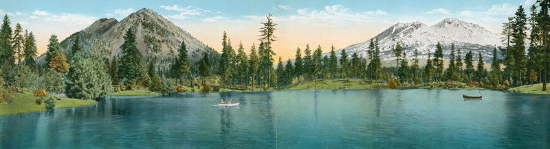 Panorama del Monte Shasta e Black Butte da American Photographer (after)