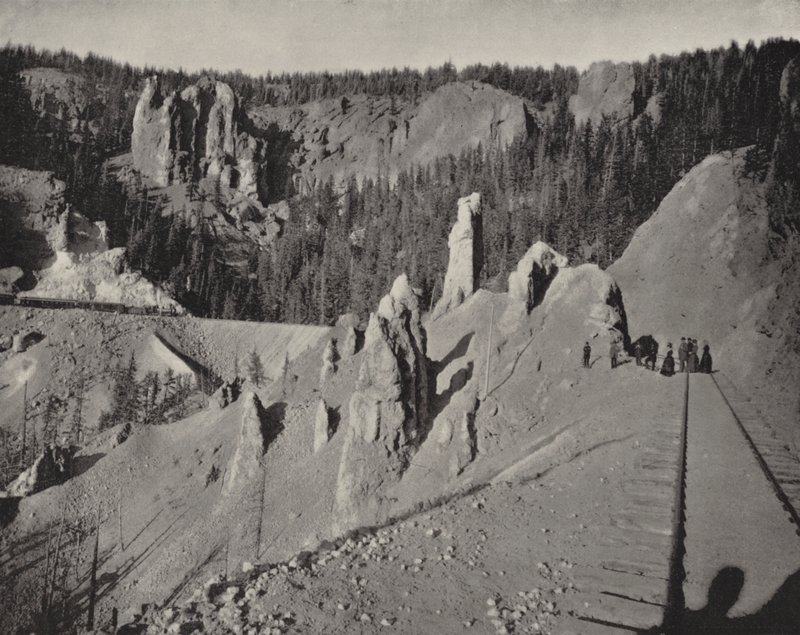 Curva Fantasma, Colorado (foto in b/n) da American Photographer (after)