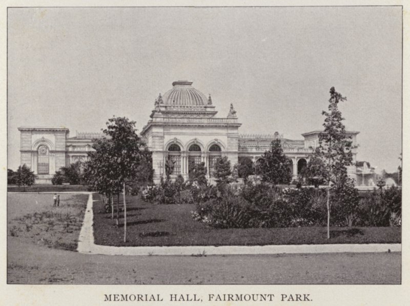 Philadelphia: Memorial Hall, Fairmount Park da American Photographer (after)