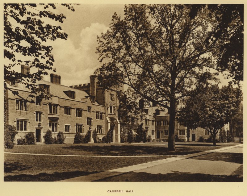 Università di Princeton: Campbell Hall da American Photographer (after)