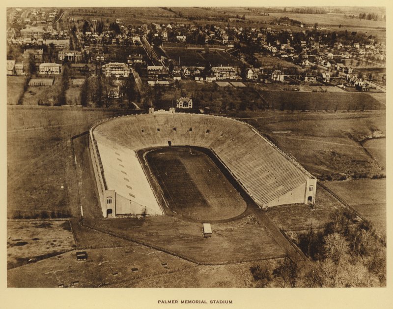Università di Princeton: Palmer Memorial Stadium da American Photographer (after)