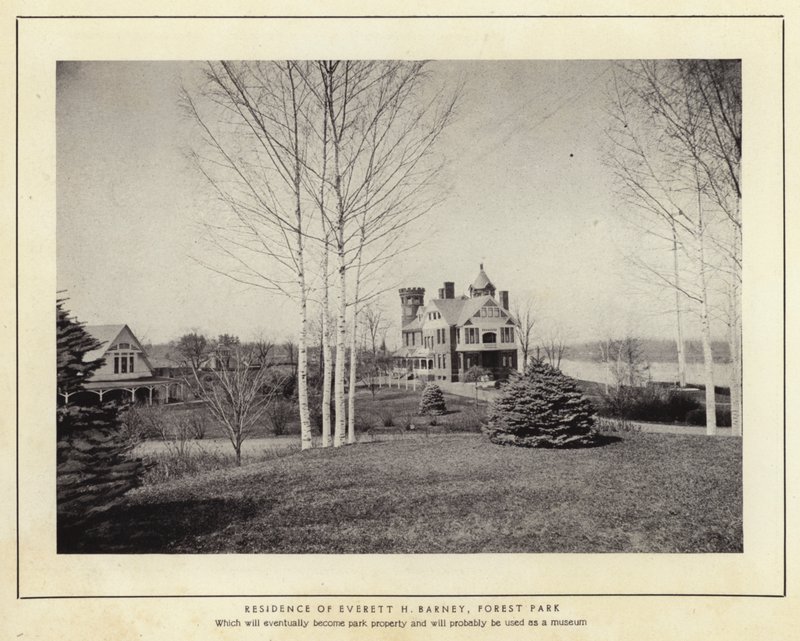 Springfield, Massachusetts: Residenza di Everett H Barney, Forest Park da American Photographer (after)
