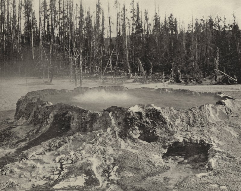 The Punch Bowl, Parco Nazionale di Yellowstone da American Photographer (after)