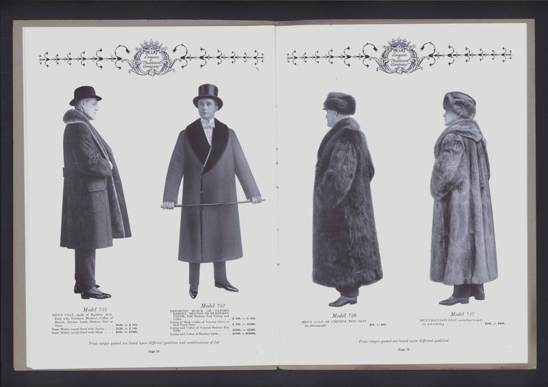 Doppia pagina da Il Teatro della Moda di Pelliccia da American Photographer (after)
