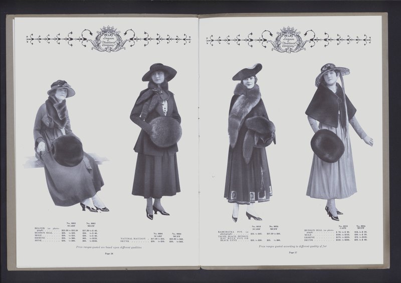 Doppia pagina da Il Teatro della Moda di Pelliccia da American Photographer (after)