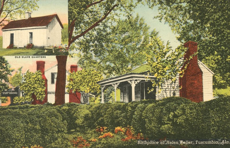 Casa natale di Helen Keller, Tuscumbia, Ala, USA (foto a colori) da American Photographer