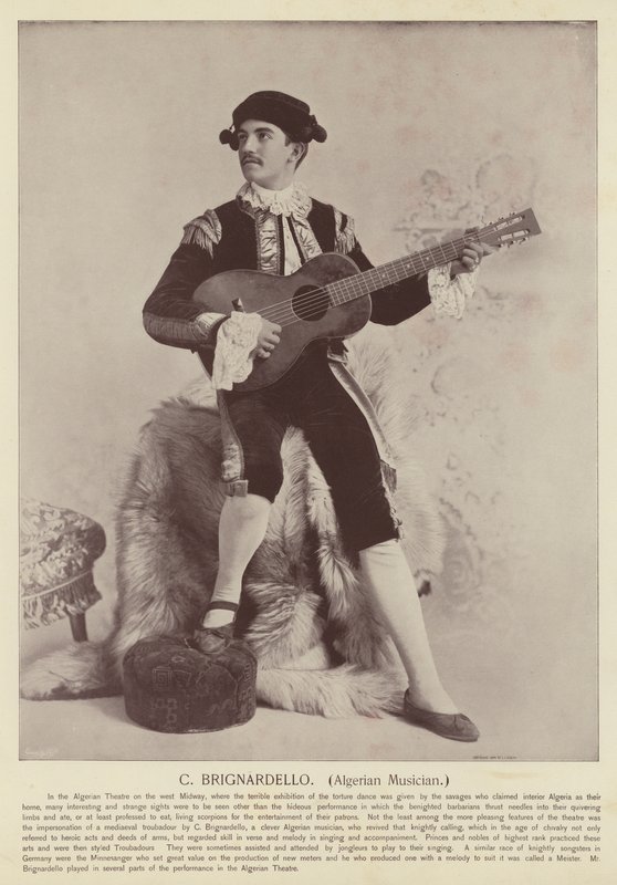 C Brignardello, Musicista Algerino da American Photographer