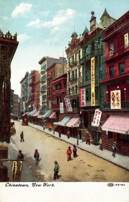 China Town, New York, USA (foto b/n) da American Photographer