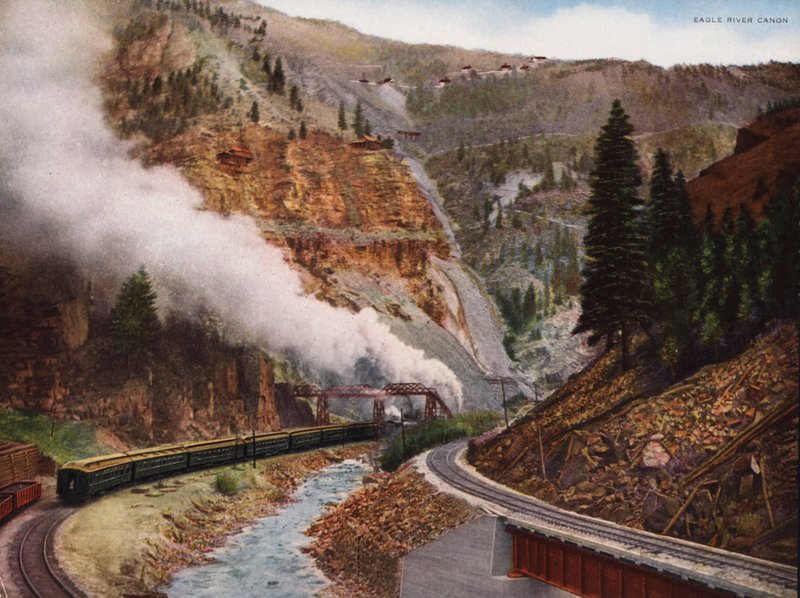 Eagle River Canon (foto a colori) da American Photographer