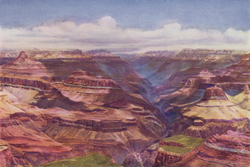 Grand Canyon, Arizona, USA (foto a colori) da American Photographer