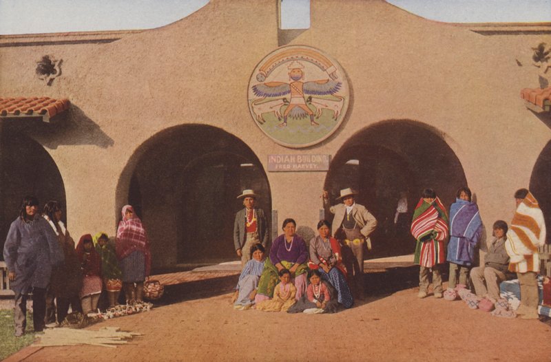 Edificio indiano, Albuquerque, Nuovo Messico (foto a colori) da American Photographer