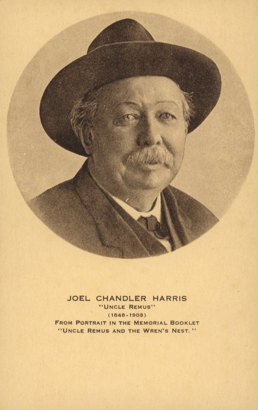Joel Chandler Harris (1848-1908), giornalista, scrittore e folklorista americano (foto b/n) da American Photographer