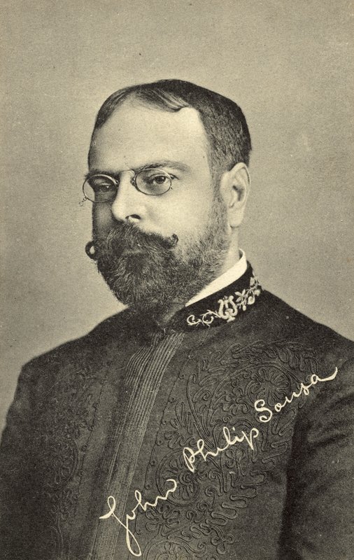 John Philip Sousa (foto b/n) da American Photographer