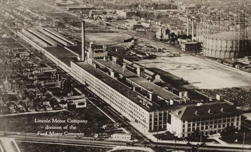 Lincoln Motor Company divisione della Ford Motor Company, Detroit, Michigan da American Photographer