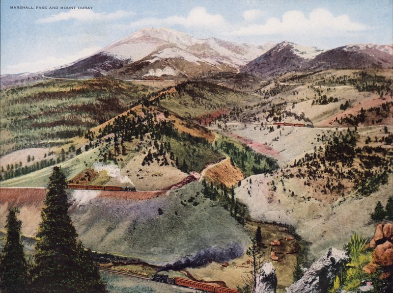 Passo Marshall e Monte Ouray (foto a colori) da American Photographer