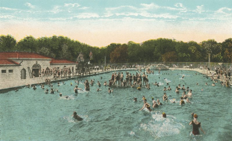 New Orleans: Piscina del City Park (foto a colori) da American Photographer