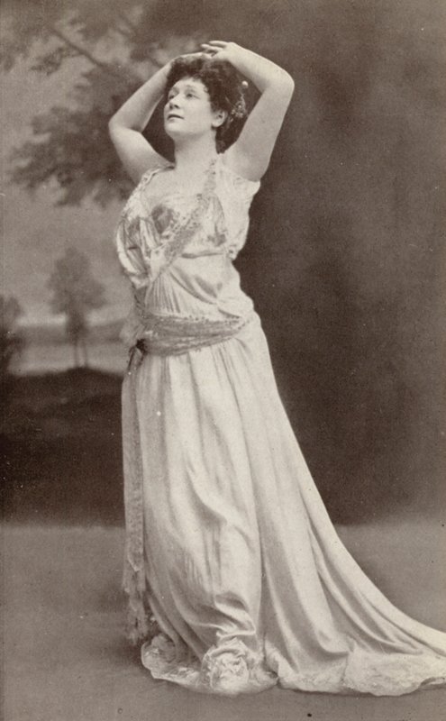 Olive Fremstad, nel ruolo di Venere, in "Tannhauser" (foto b/n) da American Photographer
