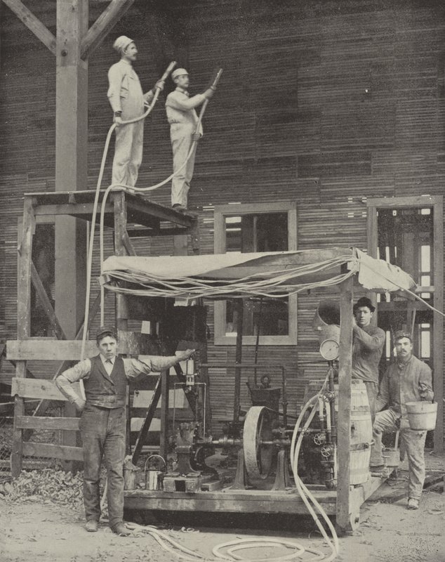 Dipinto dei grandi edifici da American Photographer