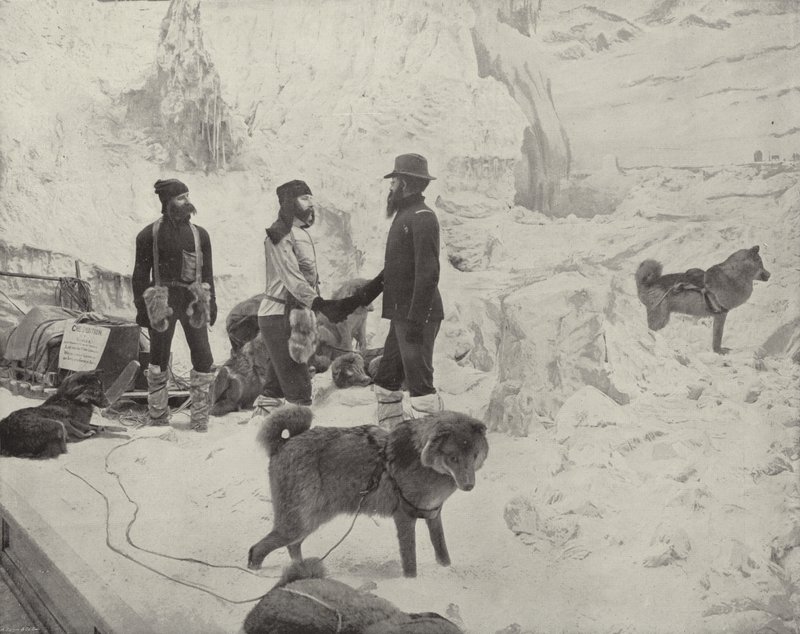 Panorama della spedizione di Greely da American Photographer