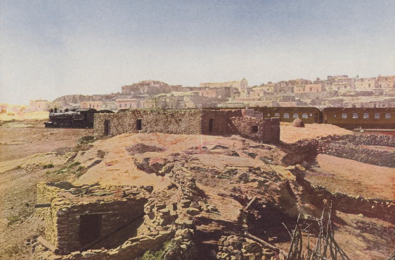 Pueblo di Laguna, Nuovo Messico (foto a colori) da American Photographer