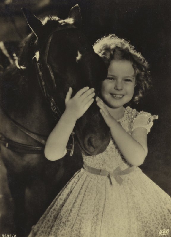 Shirley Temple, attrice e star del cinema americana da American Photographer