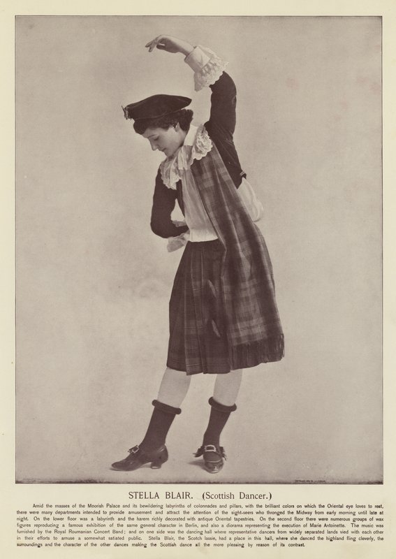 Stella Blair, Danzatrice Scozzese da American Photographer