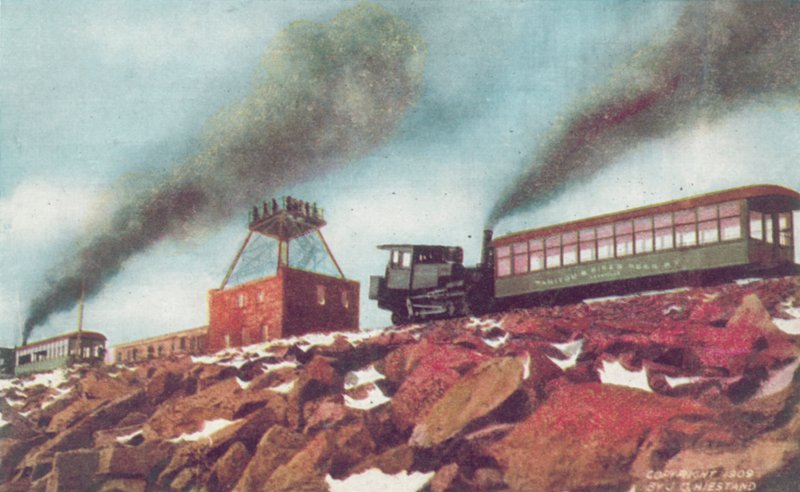Vetta del Pikes Peak, altitudine da American Photographer