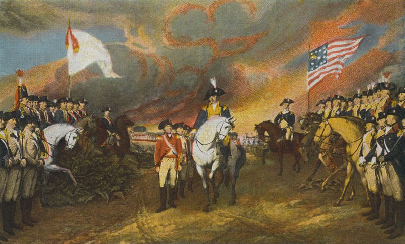 La resa di Cornwallis, Campidoglio degli Stati Uniti (foto a colori) da American Photographer
