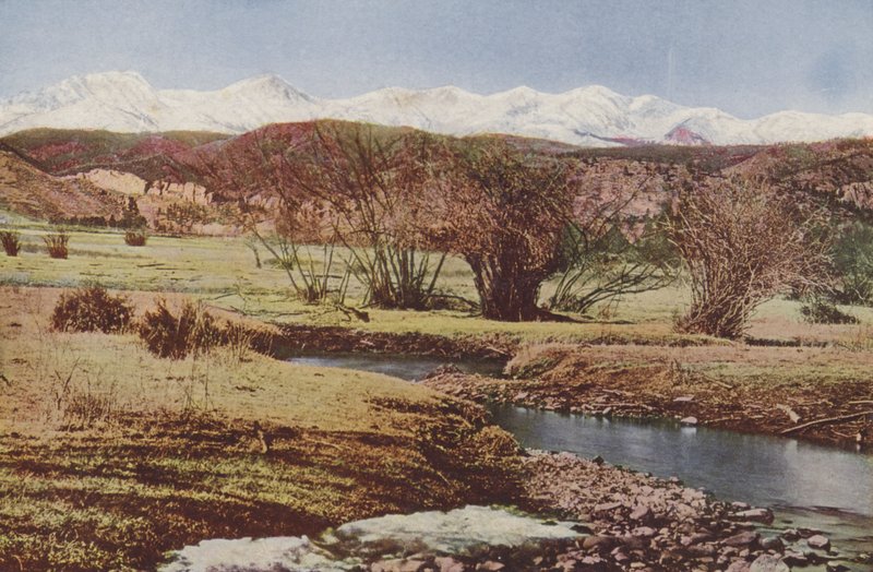La Snowy Range, vicino a Trinidad, Colorado (foto a colori) da American Photographer