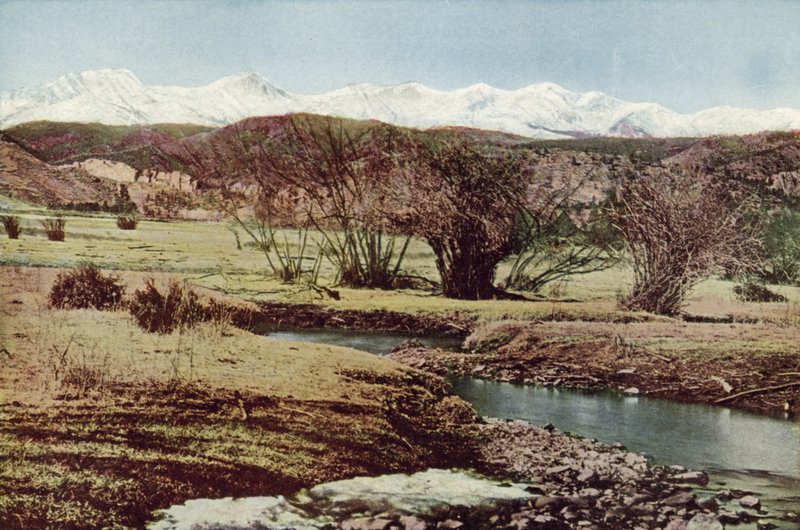 The Snowy Range, vicino a Trinidad, Colorado da American Photographer