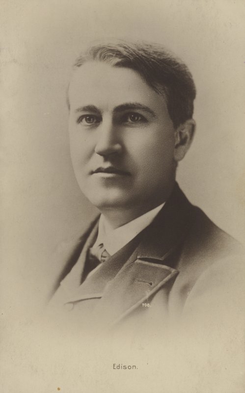 Thomas Edison (1847-1931), inventore americano da American Photographer