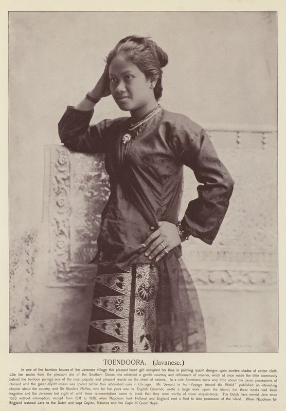 Toendoora, Giavanese da American Photographer