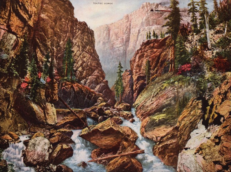 Gola del Toltec (foto a colori) da American Photographer
