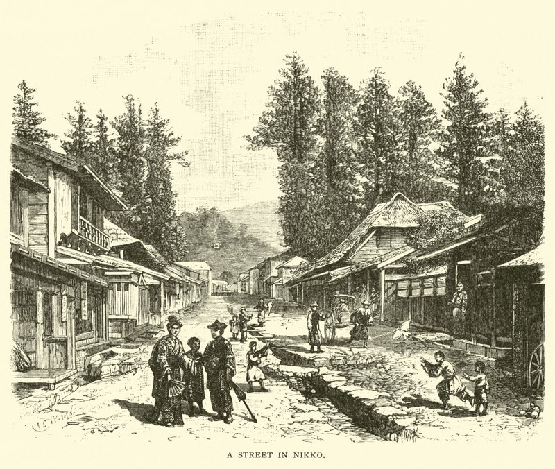 Una strada a Nikko da American School